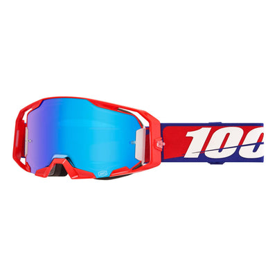 100% ARmatic Goggles-Best-Blue Mirror Lens