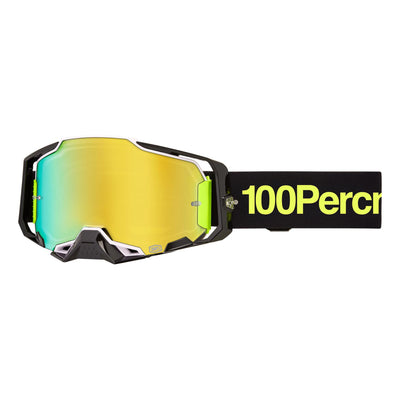 100% Armega Goggles-Orban-Gold Mirror Lens