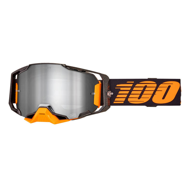 100% Armega Goggles-Acosta/Hiper-Silver Mirror Lens - 1