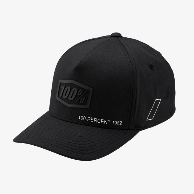 100% Shadow FlexFit Hat-Black - 1