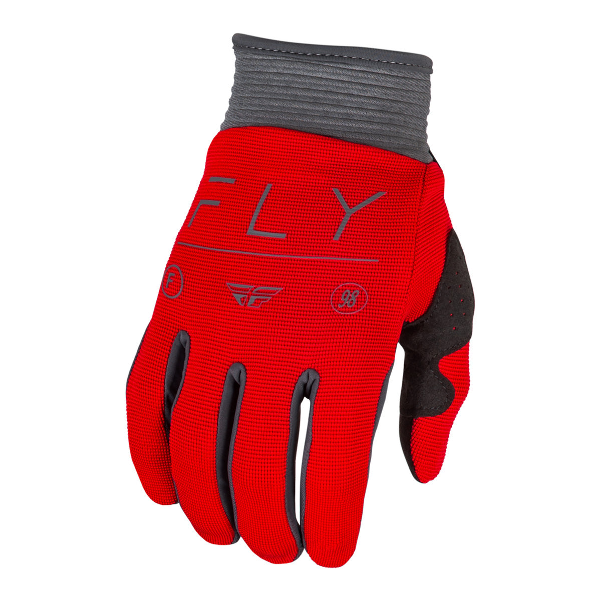 Fly Racing F-16 Youth Gloves Red/Charcoal/White Large