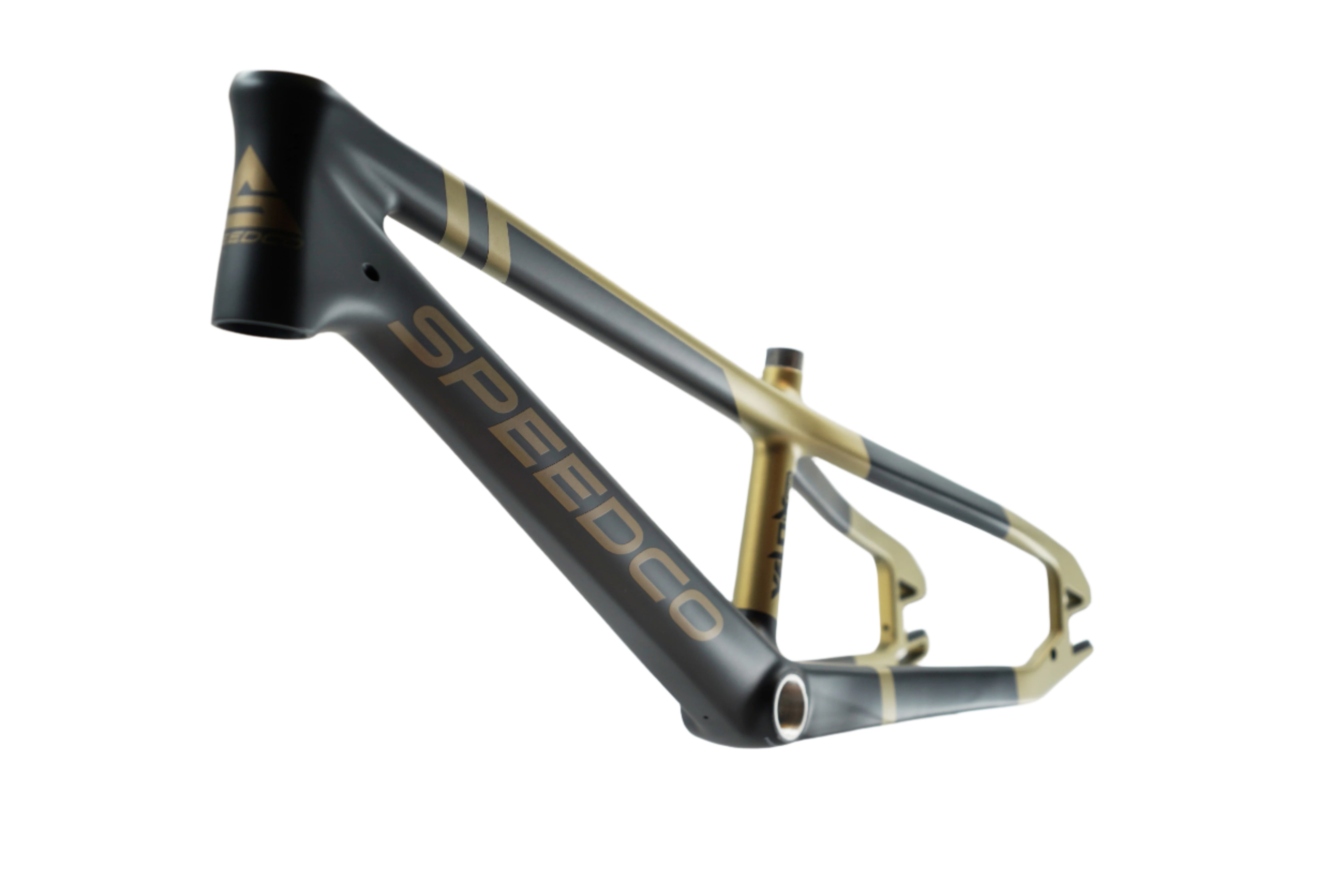 SpeedCo Velox Evo Carbon BMX Race Frame-Matte Gold – J&R Bicycles