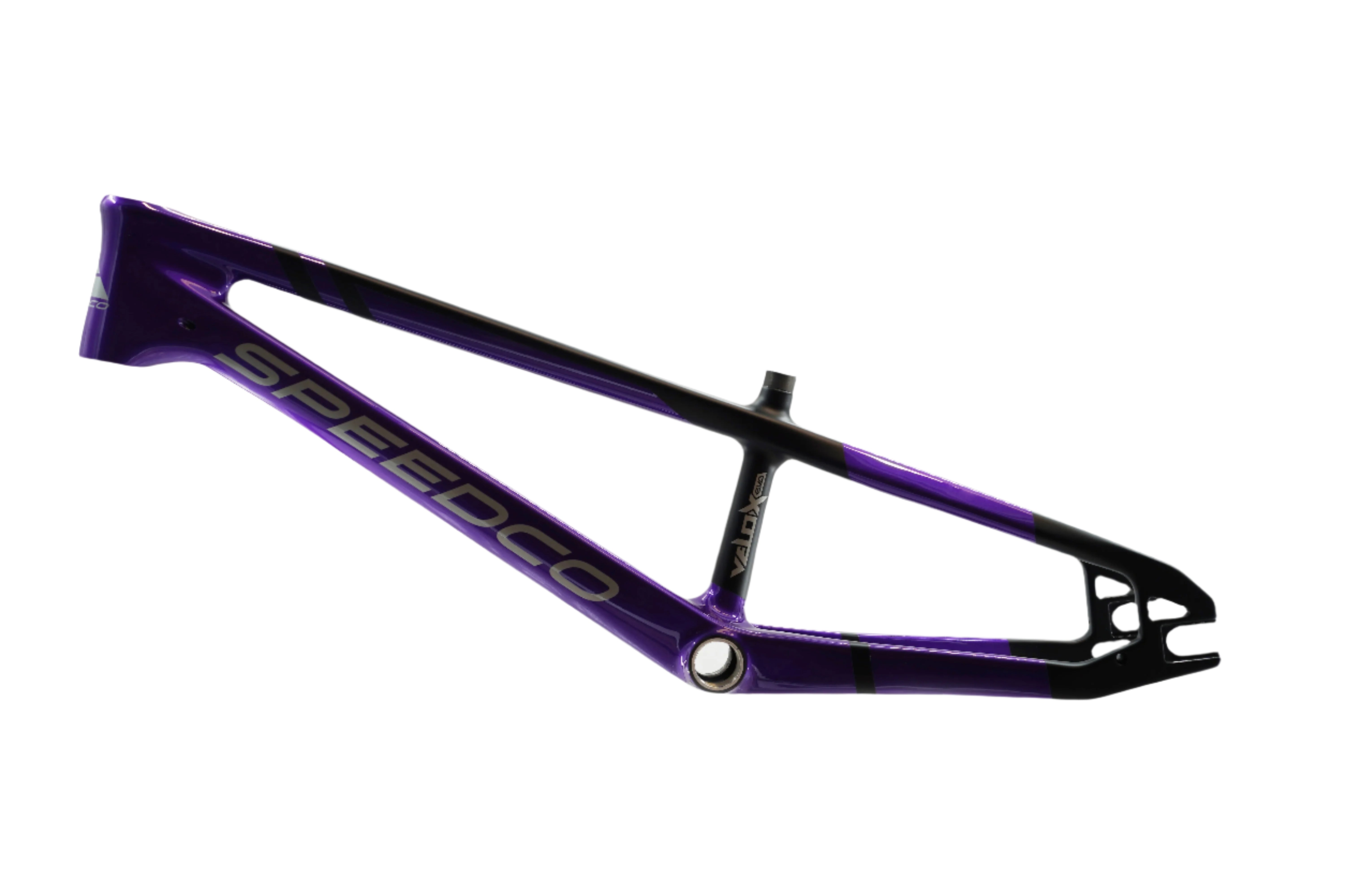 SpeedCo Velox Evo Carbon BMX Race Frame-Semi Gloss Purple – J&R