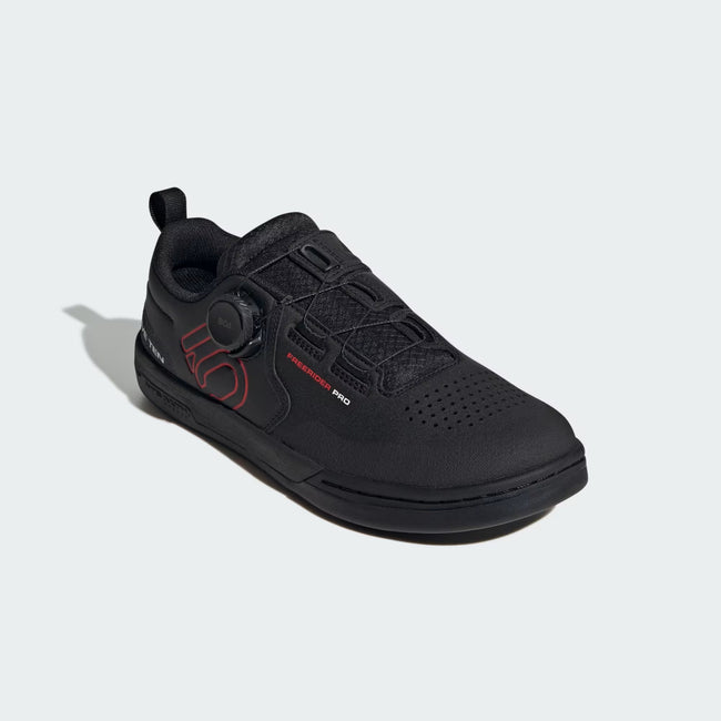 adidas Five Ten Freerider Pro BOA Flat Shoes-Core Black/Red/Cloud White - 2