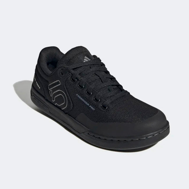 Adidas Five Ten Freerider Pro Canvas Flat Shoes-Core Black/Gray Three/Chalk White - 2