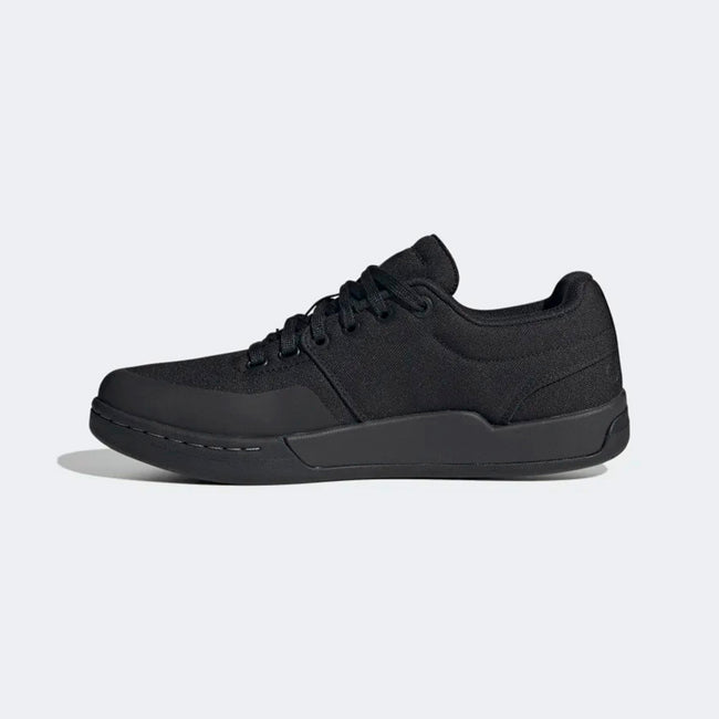 Adidas Five Ten Freerider Pro Canvas Flat Shoes-Core Black/Gray Three/Chalk White - 3