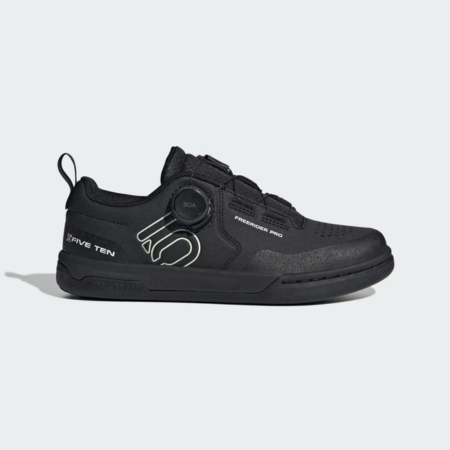 Five Ten Freerider Pro BOA Flat Shoes - Women's, Core Black/Linen Green/Ftwr White 7.5 Five Ten Freerider Pro BOA Flat Shoes - Women's, Core Black/Linen Green/Ftwr White 7.5