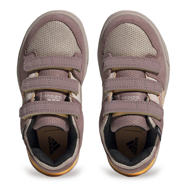 adidas Five Ten Freerider Kids Flat Pedal Shoes-Wonder Taupe/Grey One/Solar Gold - 3