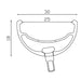 Alienation Deviant Rim-Front Only-36H-18x1.75&quot; - 3