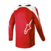 Alpinestars Fluid Narin BMX Race Jersey-Mars Red/White - 2