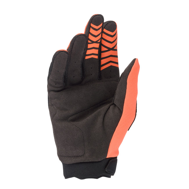 Alpinestars Full Bore BMX Race Gloves-Orange/Black - 2