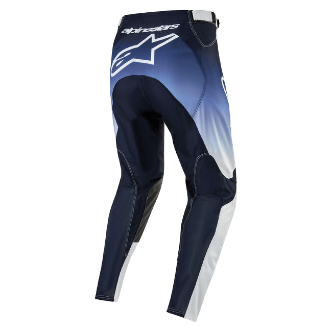 Alpinestars Racer Hoen BMX Race Pants-White/Dark Navy/Light Blue - 2