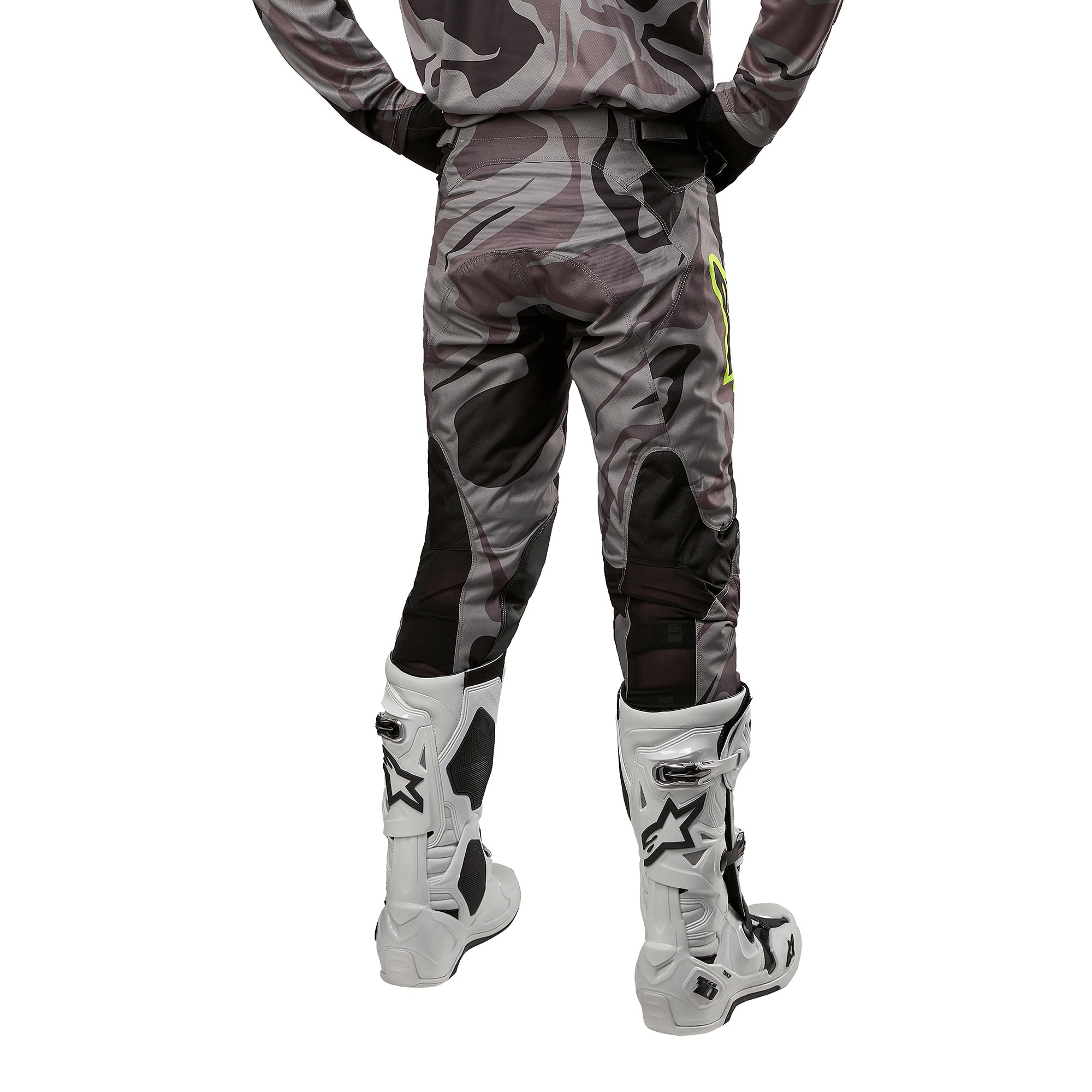 Alpinestars Racer Tactical BMX Race Pants-Cast Grey/Camo Magnet