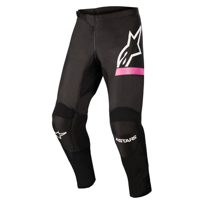 Alpinestars Women's Stella Fluid Chaser BMX Race Pants-Black/Pink Flo