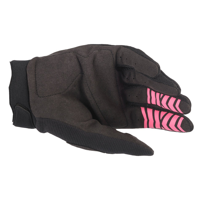 Alpinestars Women&#39;s Stella Full Bore BMX Race Gloves-Black/Pink Flo - 2