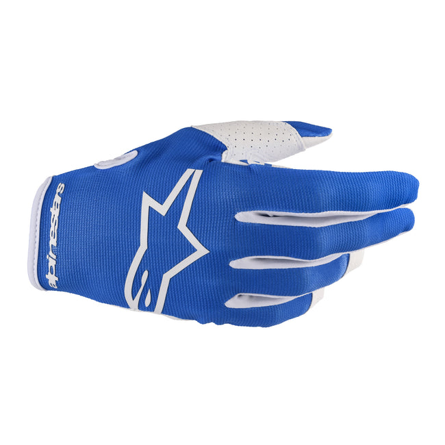 Alpinestars Youth And Kids Radar BMX Race Gloves-UCLA Blue/White - 1