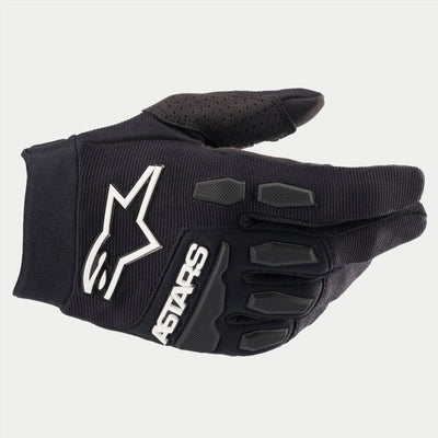 Alpinestars Youth Full Bore BMX Race Gloves-Black