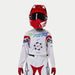 Alpinestars Youth Racer Hana BMX Race Jersey-White/Multicolor - 3