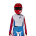 Alpinestars Youth Racer Pneuma BMX Race Jersey-Blue/Mars Red/White - 3