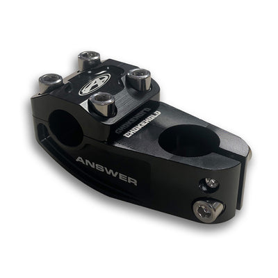 Answer Chokehold Top Load Stem-1 1/8"-Black