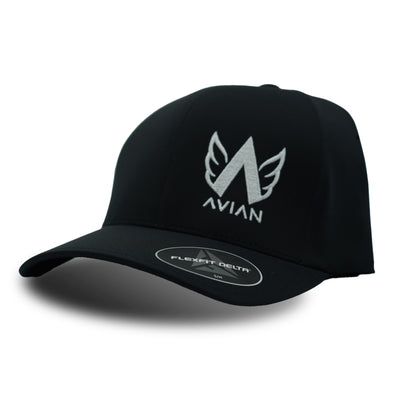 Avian Flexfit Delta Hat-Black