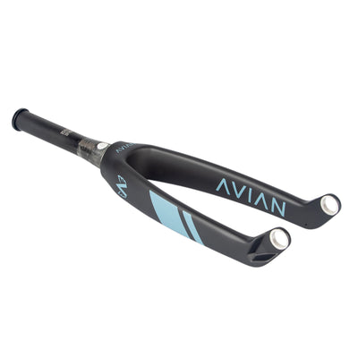 Avian Versus Pro Tapered Carbon BMX Fork-20"x1 1/8-1.5"-20mm-Evo Matte Blue