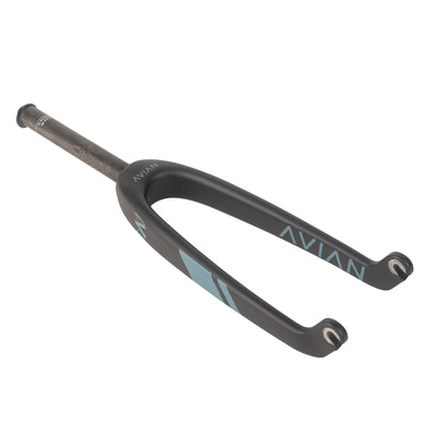 Avian Versus Youth Carbon BMX Fork-20"x1"-Matte Blue Evo