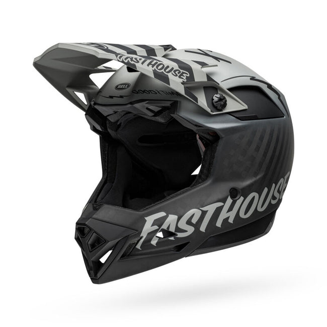 Bell Full-10 Spherical BMX Race Helmet-Fasthouse Matte Gray/Black - 1