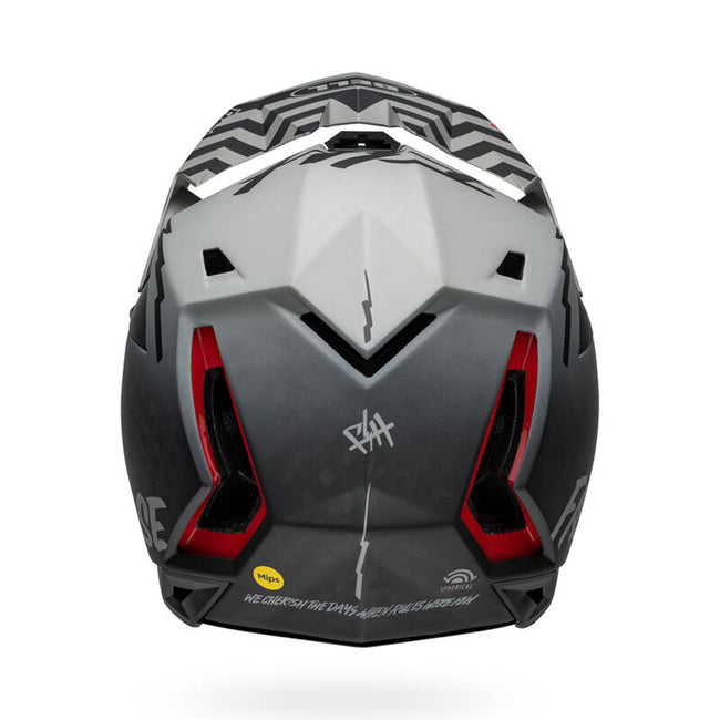 Bell Full-10 Spherical BMX Race Helmet-Fasthouse Matte Gray/Black - 4