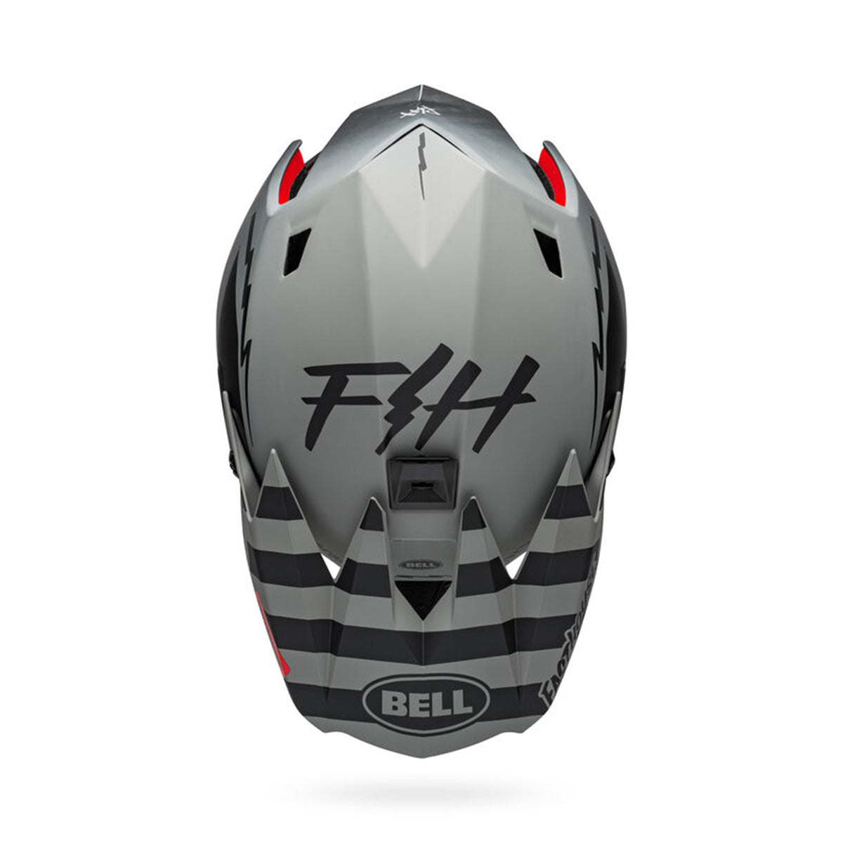 Bell Full-10 Spherical BMX Race Helmet-Fasthouse Matte Gray/Black Bell Full-10 Spherical BMX Race Helmet-Fasthouse Matte Gray/Black