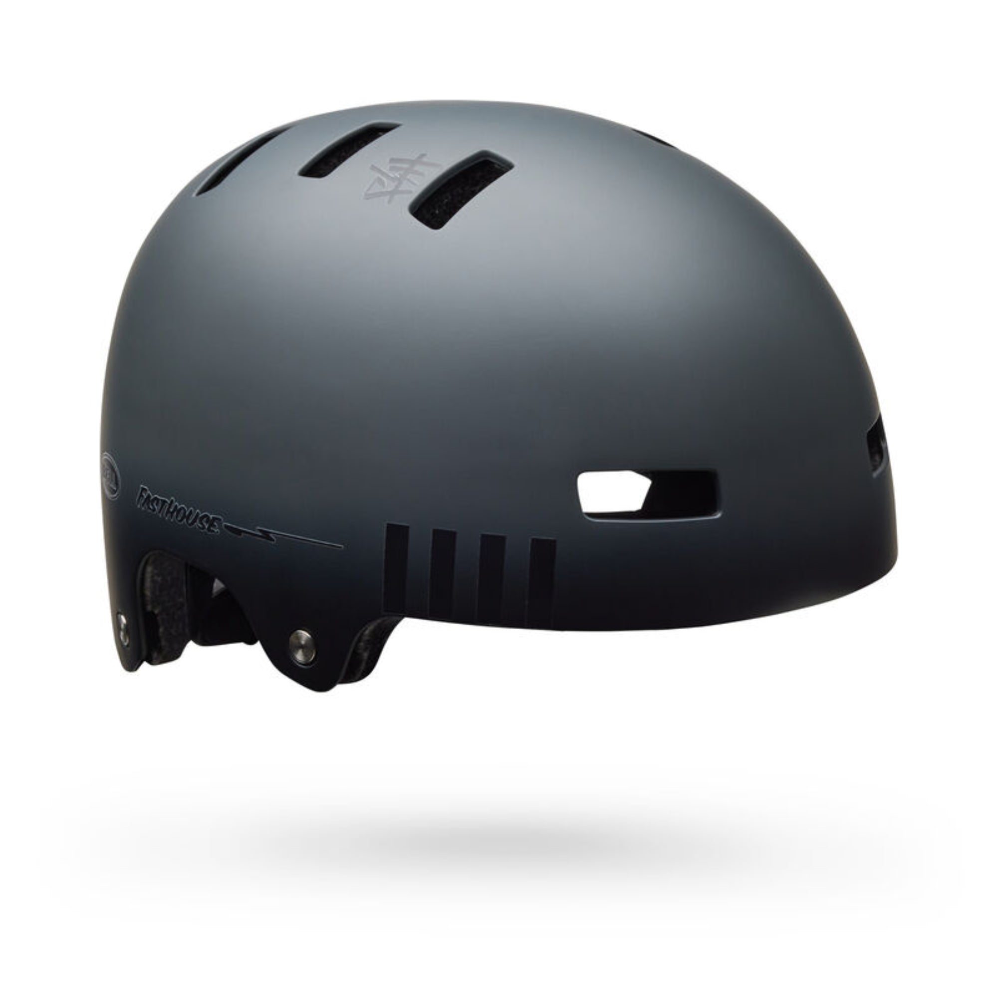 buy motorcycle helmet locally Bell Local BMX Helmet-Fasthouse Matte Gray – J&R Bicycles, Inc
