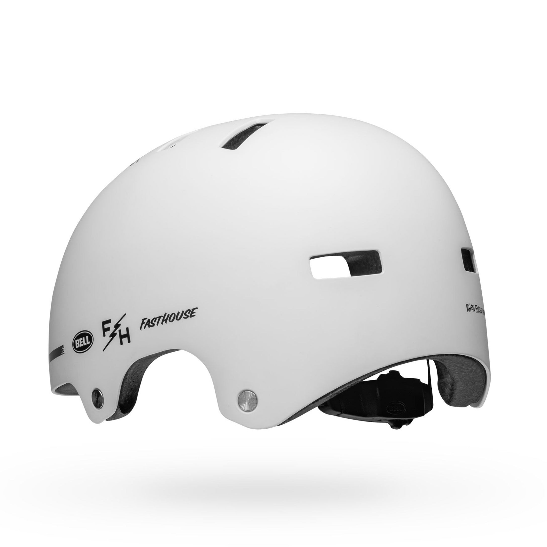 bell event road helmet small white silver Bell Local BMX Helmet-Fasthouse Matte White at J&R Bicycles – J&R Bicycles,  Inc