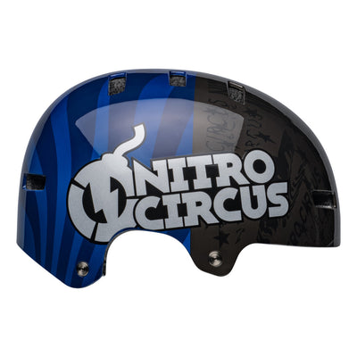 Bell Local Helmet-Nitro Circus Navy/Silver