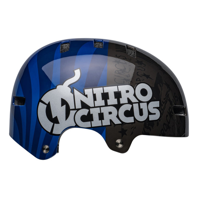 Bell Local Helmet-Nitro Circus Navy/Silver - 1