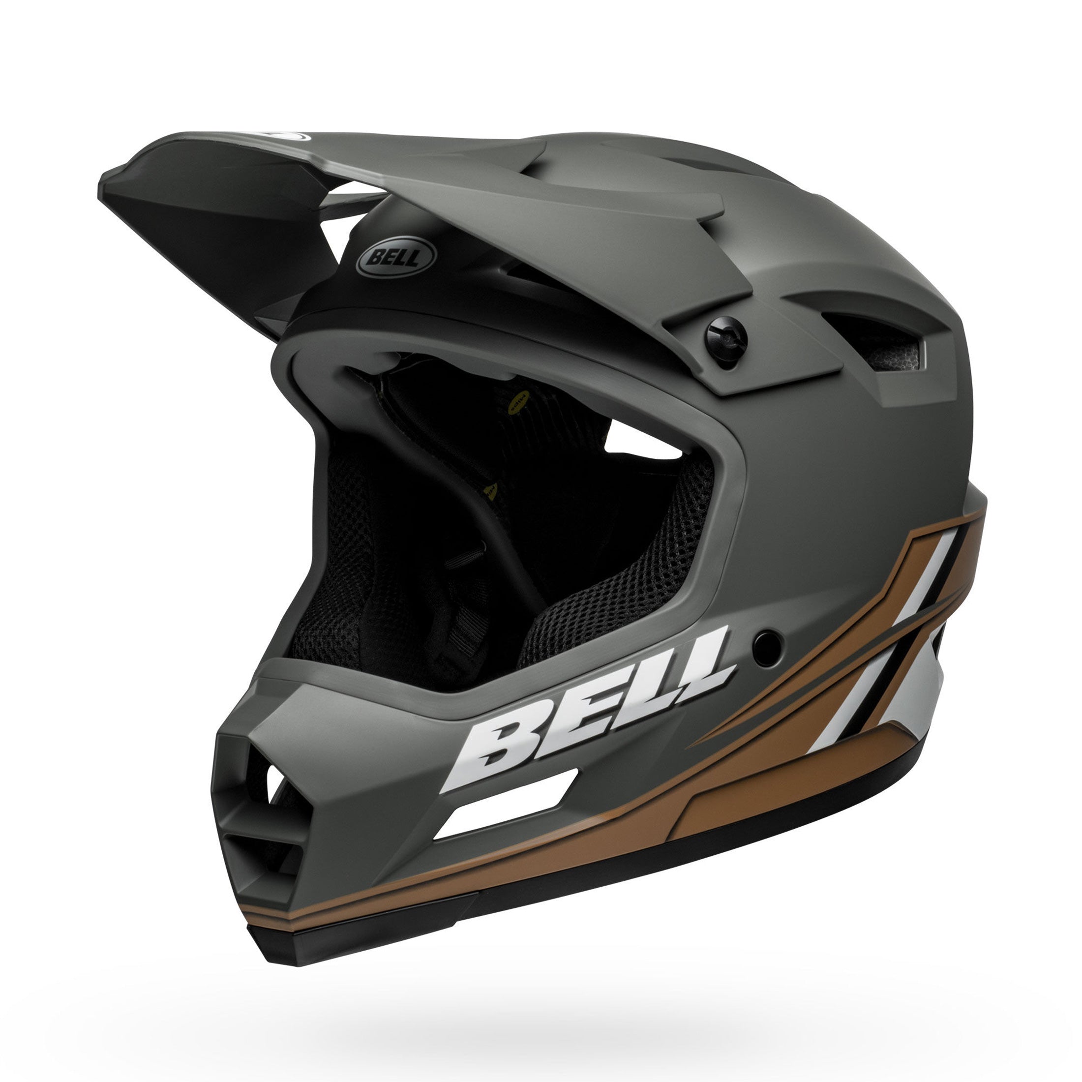 bell bellistic helmet Bell Sanction 2 DLX MIPS BMX Helmet-Alpine Matte Dark Gray-Tan – J&R Bicycles, Inc