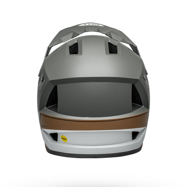 Bell Sanction 2 DLX MIPS BMX Race Helmet-Alpine Matte Dark Gray/Tan - 3