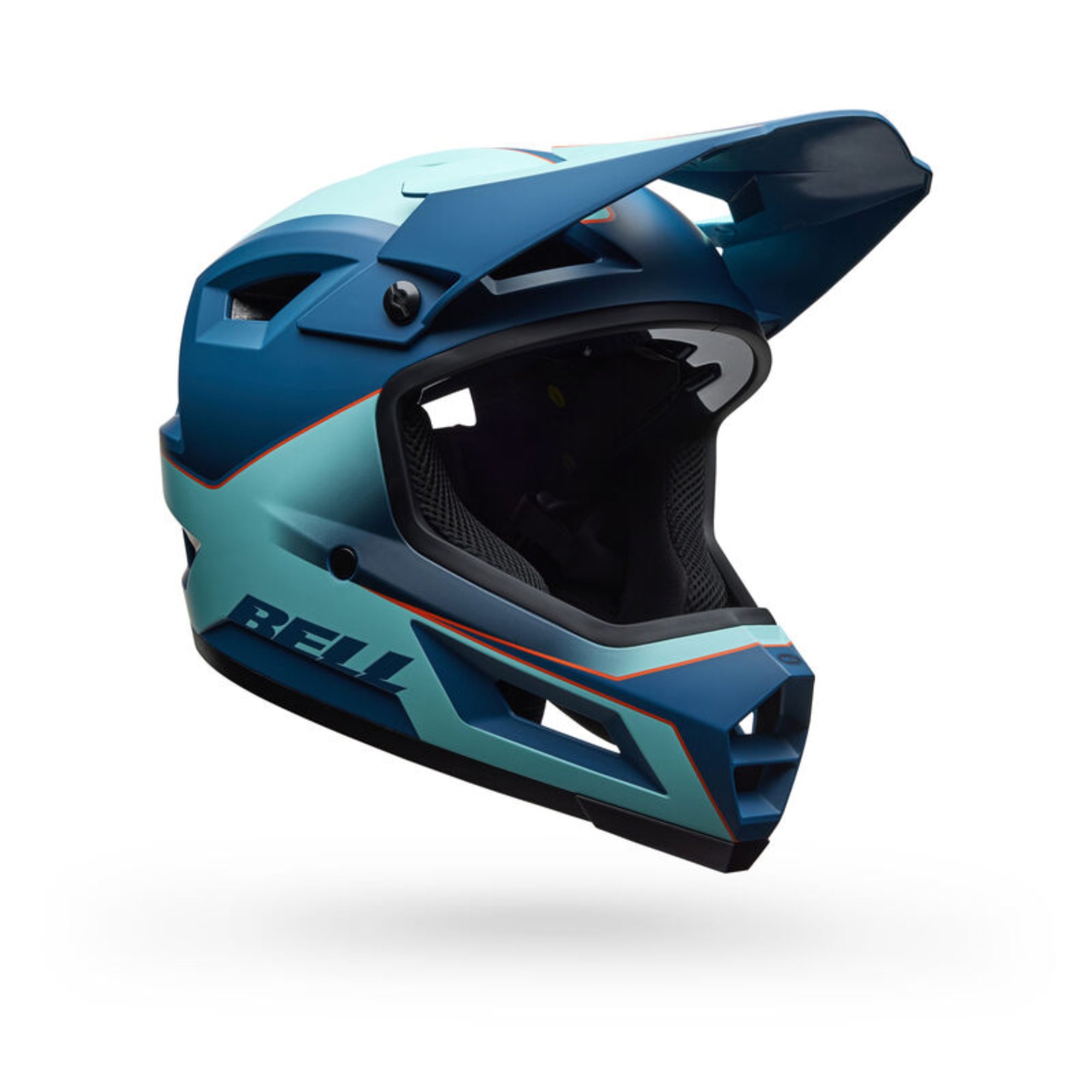 bell crux bicycle helmet Bell Sanction 2 DLX MIPS BMX Race Helmet-Crux Matte Blue
