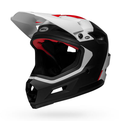 Bell Sanction 2 DLX MIPS BMX Race Helmet-Deft Matte Black/White