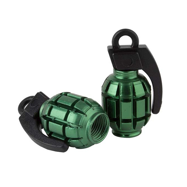 Black Ops Grenade BMX Valve Caps - 2