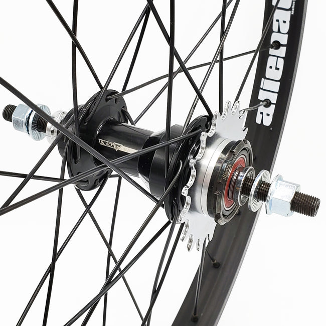 Black Ops MX3100 Hub w/Malice Pro BMX Race Wheel-Rear-20x1.75&quot; - 2