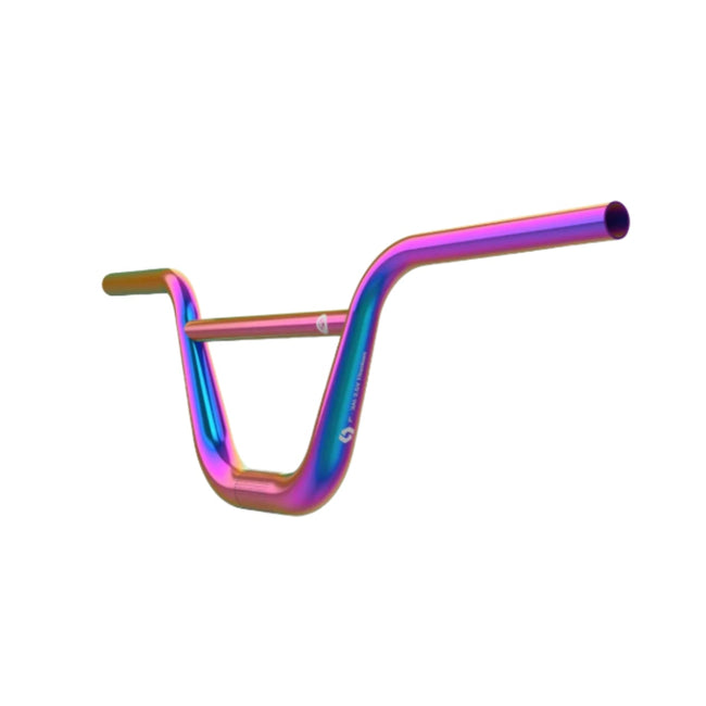 Box Hex Lab 31.8 Titanium Handlebars-McKenzie Gayheart Edition-7&quot;-Rainbow - 3