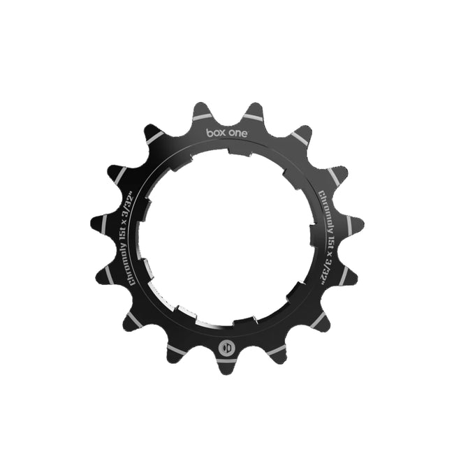 Box One 3/32&quot; Stealth Oversized Pro CNC Chromoly Cog-Black - 4