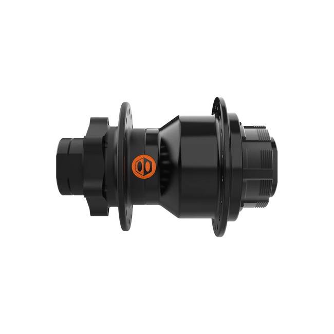 Box One Stealth Pro Oversized Disc Rear Hub-20mm-Black - 1