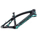 Chase ACT 1.2 Carbon BMX Race Frame-Black/Teal - 2