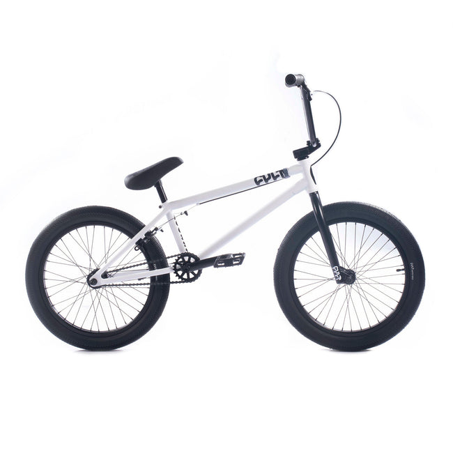 cult bmx bicycles Cult Access 20"TT BMX Freestyle Bike-Matte White/Black