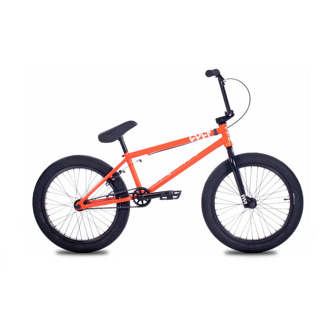 Cult Gateway 20.5"TT BMX Freestyle Bike-Orange/All Black - 1