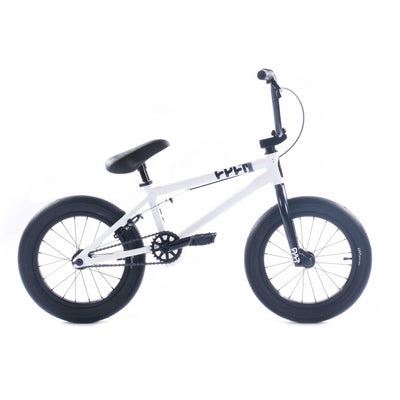 Cult Juvenile 16" BMX Freestyle Bike-White/Black