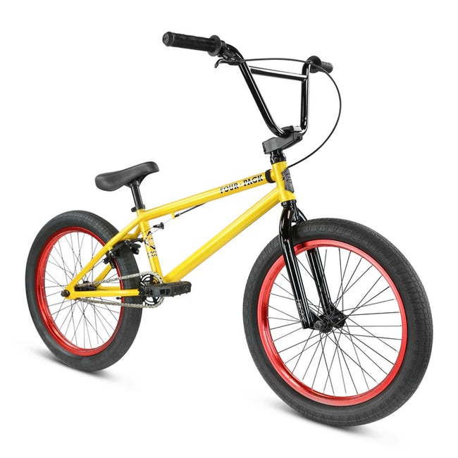 DK Four Pack 20"TT BMX Freestyle Bike-Gold - 2
