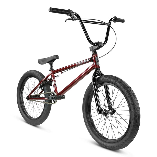 DK Four Pack 20"TT BMX Freestyle Bike-Oxblood - 2