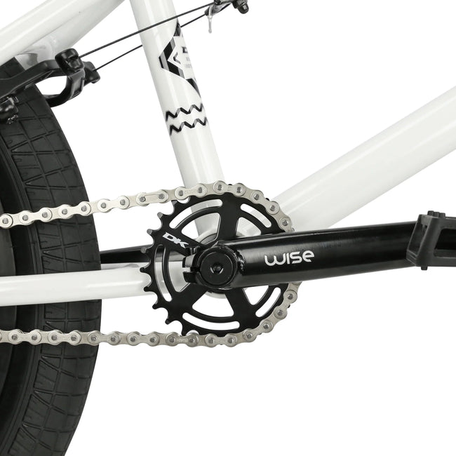 DK Four Pack 20"TT BMX Freestyle Bike-White - 5